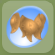 Twirly Oak Top Canteloupe Orange.Png