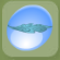 Oak Throw Rug Bubble Blue.Png