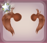 Cherry Brown Pixie Ponytails Back.Png