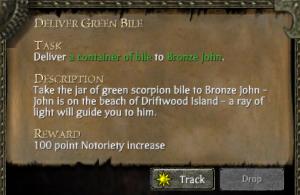 Deliver Green Bile