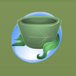 Clay Pot Asparagus Green