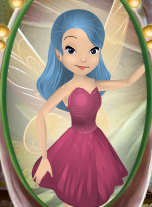 Havendish Blue Sweeping Bangs