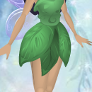 Sweetgum Leaf Skirt Grassblade Green