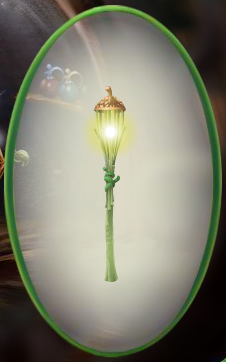 Cactus Green Tiki Torch