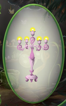 Peony Pink Candelabra