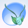 Rose Bud Pendant Waterfall Blue.Png