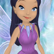 Daisy Petal Necklace Wysteria Purple
