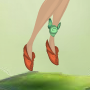Sea Green Rose Bud Anklet