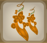 Goldfish Orange Loopy Lavender Slippers.Png