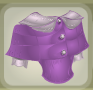 Iris Purple Winter Half-Cape.Png