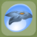 Posy Pillow Raindrop Blue.Png