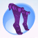 Leaf Topper Boots Plum Purple.Png