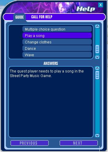Play a song
