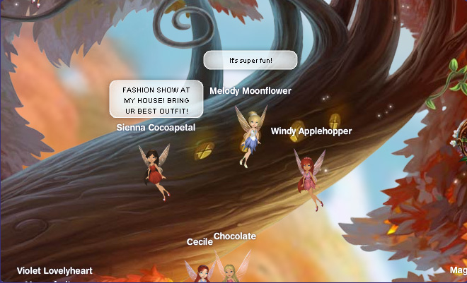 Pixie Hollow's Top Models!