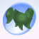 Twirly Oak Top Spruce Green.Png