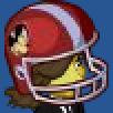 Football Helmet Red