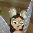Mushroom White Mousey Mask
