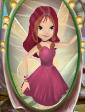 Crimson Red Pixie Pigtails