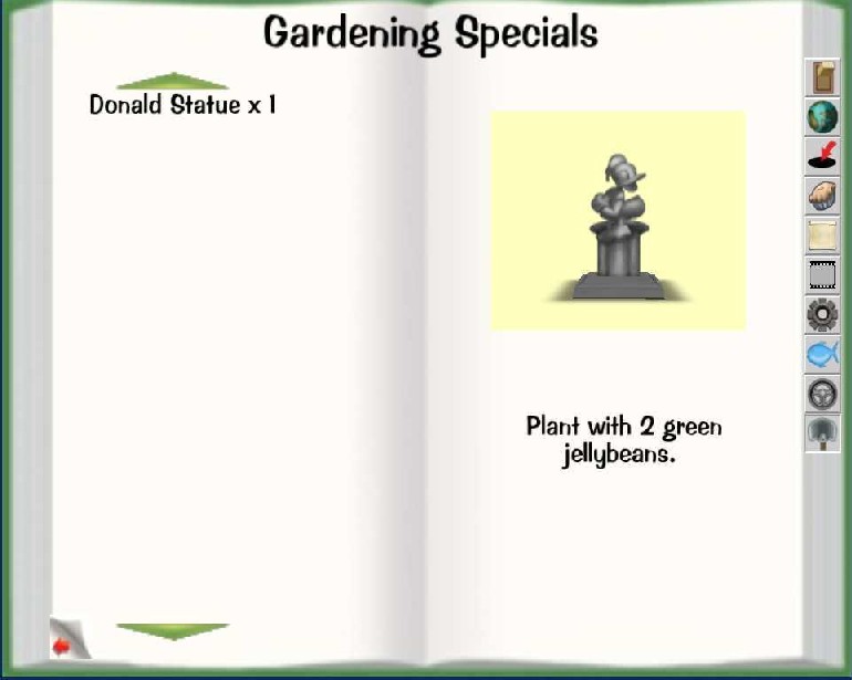 Sticker Book Garden Specilas Page