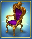 Pirate Throne Purple