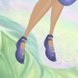 Breezy Blue Twirly Wraps