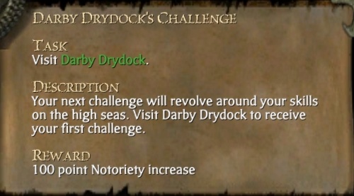 DARBY DRYDOCK'S CHALLENGE