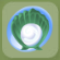 Oyster Shell Mirror Green Fern.Png
