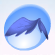 Oak Leaf Sash Bluebell Blue.Png