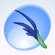 Tropic Flower Anklet Peacock Blue.Png