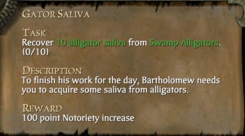 GATOR SALIVA