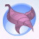 Wax Leaf Sash Pink Hyacinth.Png