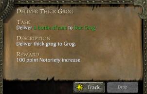 Deliver Thick Grog