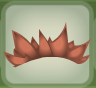 Peachy Orange Hickory Leaf Headdress.Png