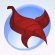 Wax Leaf Sash Strawberry Red.Png