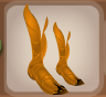 Goldfish Orange Tall Tailflower Boots.Png