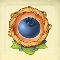 Blueberry Donation Badge
