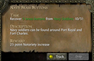 NAVY BRASS BUTTONS