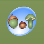 Lettuce Leaf Green Forest Bins