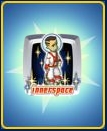 Inner-Space Suit Red Magic Pin