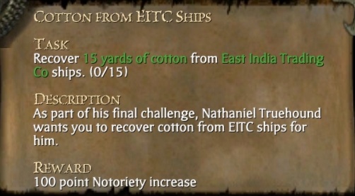 COTTON FROM EITC SHIPS