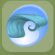 Tulip Leaf Table Bubble Blue.Png