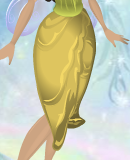 Lily Pad Bubble Skirt Corn Cob Yellow