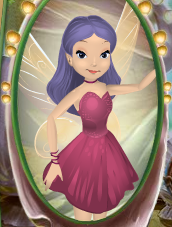 Amethyst Purple Center Swoops