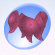Twirly Oak Top Watermelon Pink.Png