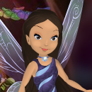 Breezy Blue Firefly Glow Choker