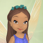Candy Blue Buttercup Barrette