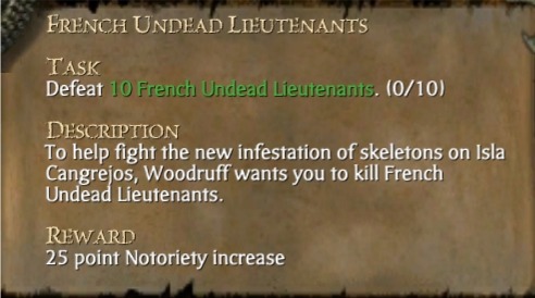 FRENCH UNDEAD LIEUTENANTS