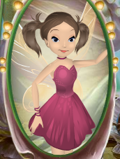 Fawn Brown Pixie Ponytails Back