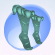 Leaf Topper Boots Hydrangea Blue.Png