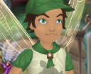 Maple Brown Camp Pixie Dust Kerchief with Spruce Green Trim (Sparrow Man)